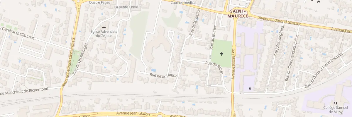 Plan du 32 Rue de la Station à La Rochelle