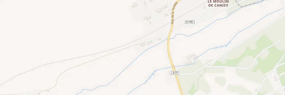 Plan du 3 Che de Rouxeville à Canisy