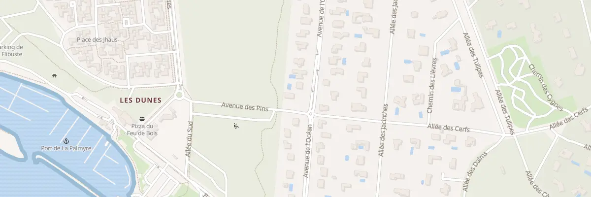 Plan du 52 Av de l’Ocean aux Mathes