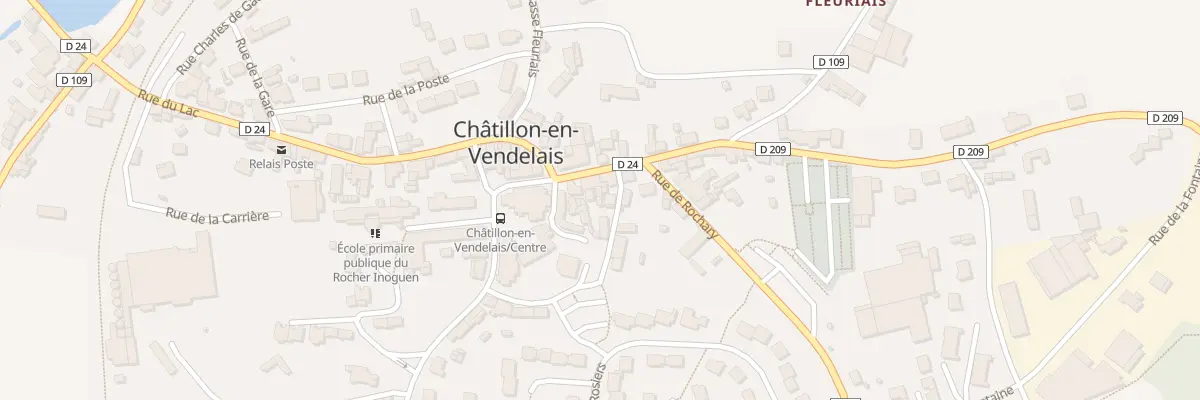 Plan du 5586 Rle de Besnard à Châtillon-en-Vendelais