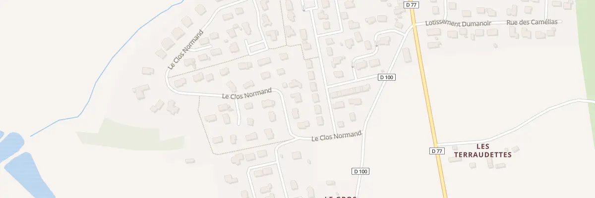 Plan du 45 Le Clos Normand à Saint-Gilles