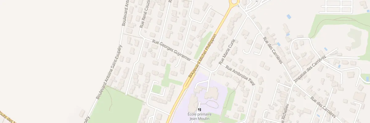 Plan du 1 Rue georges guynemer à Luçon