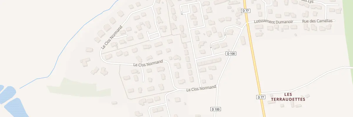 Plan du 43 Le Clos Normand à Saint-Gilles