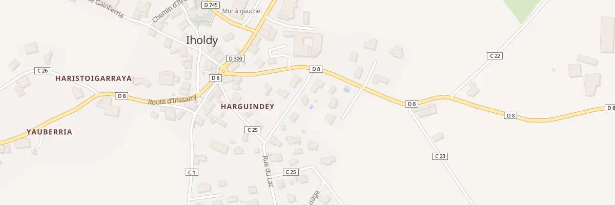 Plan du 45 Rue du Lac à Iholdy
