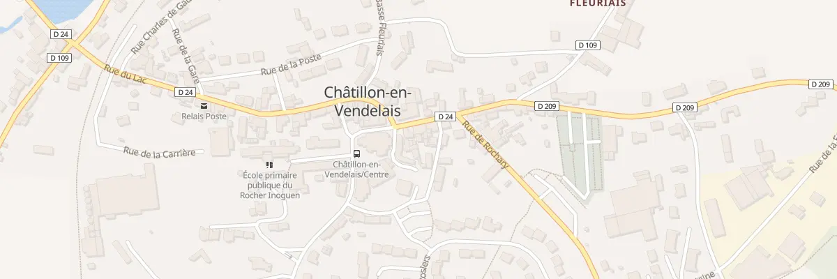 Plan du 3 Rue des Hurlieres à Châtillon-en-Vendelais