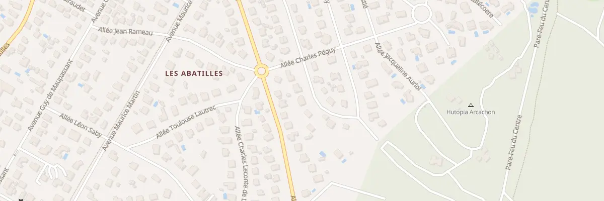 Plan du 31 All Camille Jullian à Arcachon