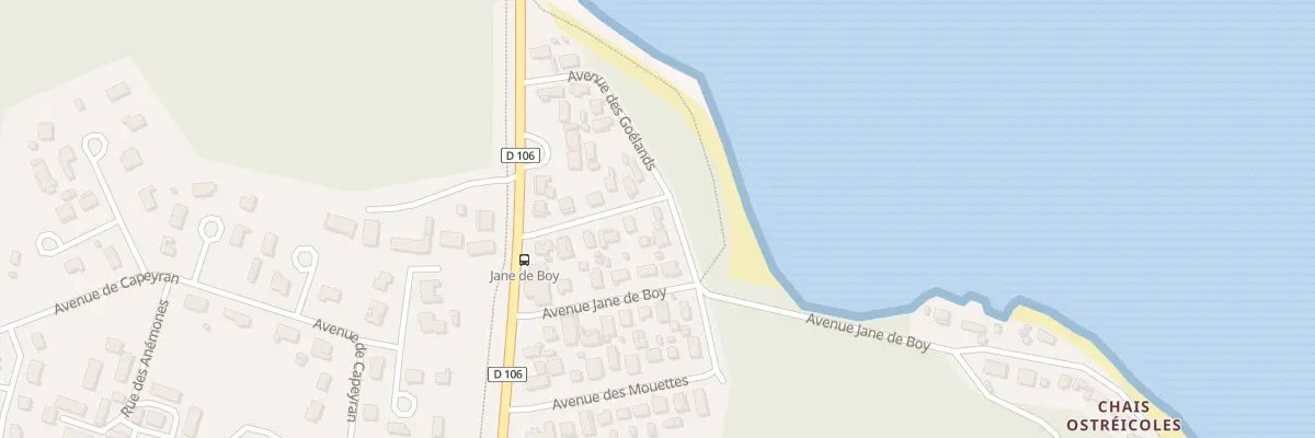 Plan du 15 Av des Goelands à Lège-Cap-Ferret
