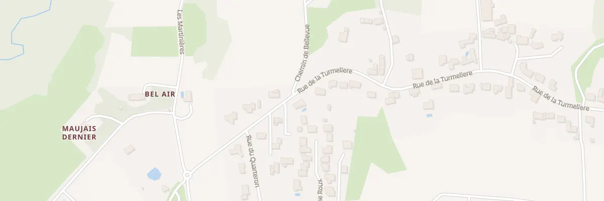 Plan du 951 Rue de la Turmeliere (Lire) à Orée d’Anjou