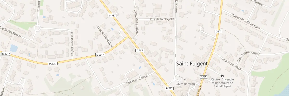 Plan du 95T Rue nationale à Saint-Fulgent