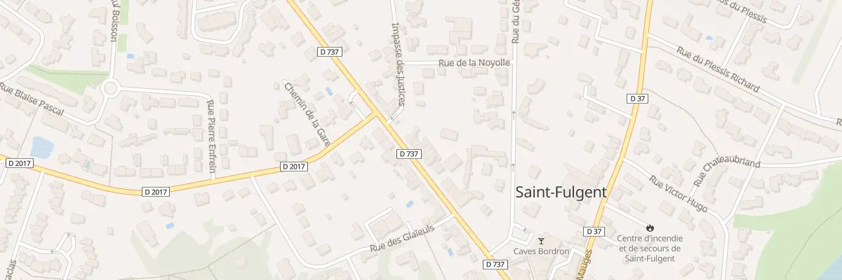 Plan du 97 Rue nationale à Saint-Fulgent
