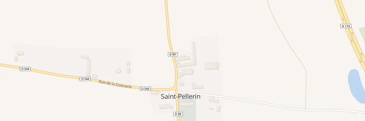 Plan du 36 Rue Amiral Touraille -St Pelle à Carentan-les-Marais