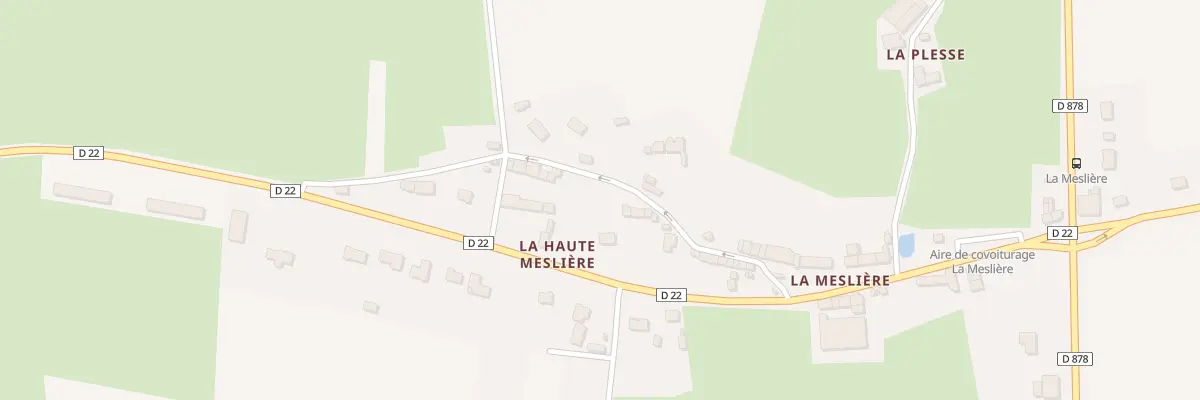 Plan du 319 La Meslière à Pannecé