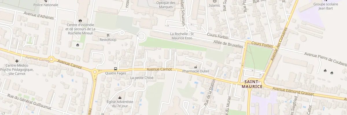 Plan du 176A Av Carnot à La Rochelle