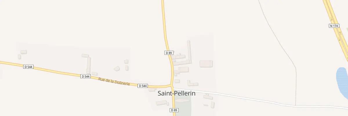 Plan du 34 Rue Amiral Touraille -St Pelle à Carentan-les-Marais