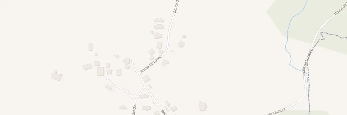 Plan du 1278 Rte du Lavoir à Orist