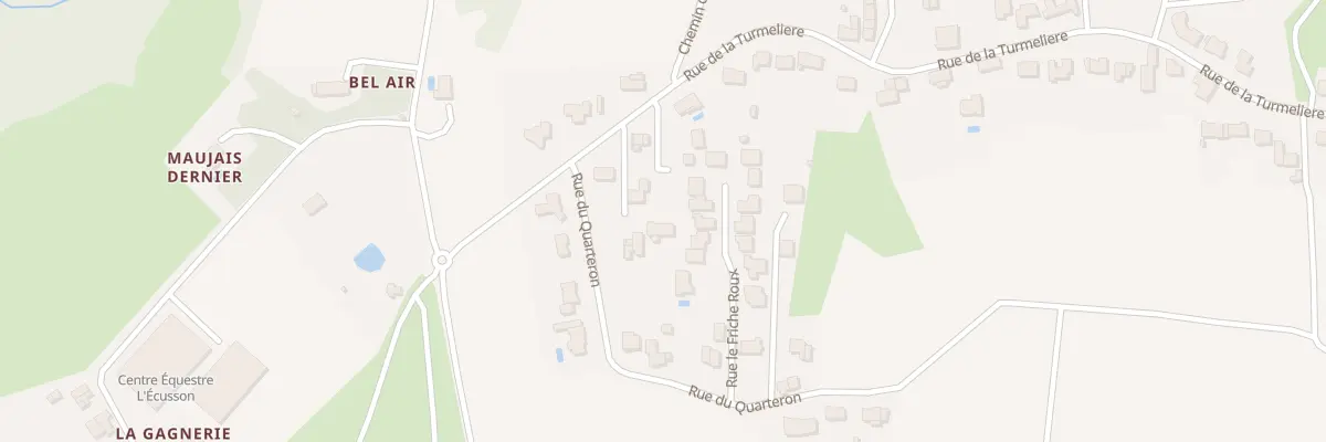 Plan du 967 Rue de la Turmeliere (Lire) à Orée d’Anjou