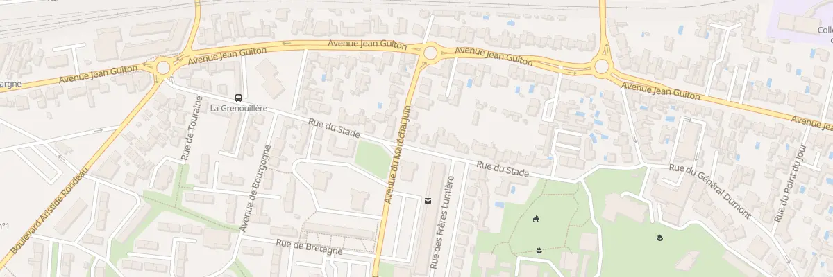 Plan du 48 Rue du Stade à La Rochelle