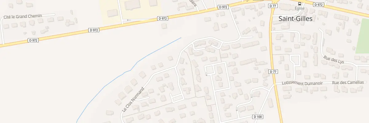 Plan du 1 Le Clos Normand à Saint-Gilles