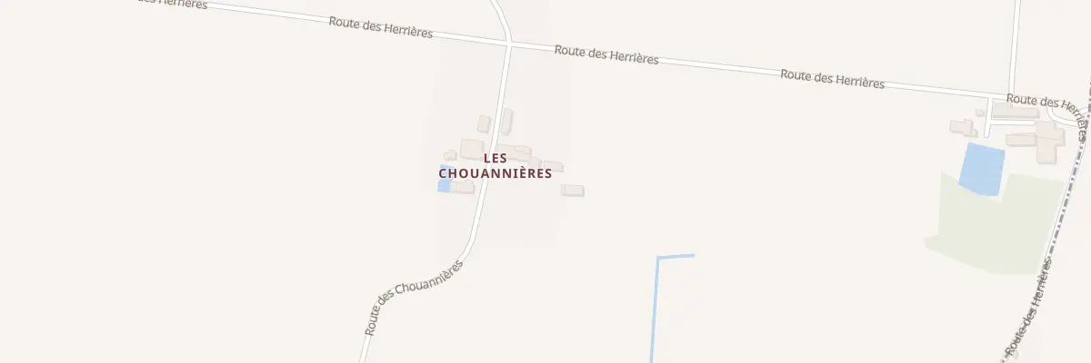Plan du 990 Rte des Chouannières à Senonnes