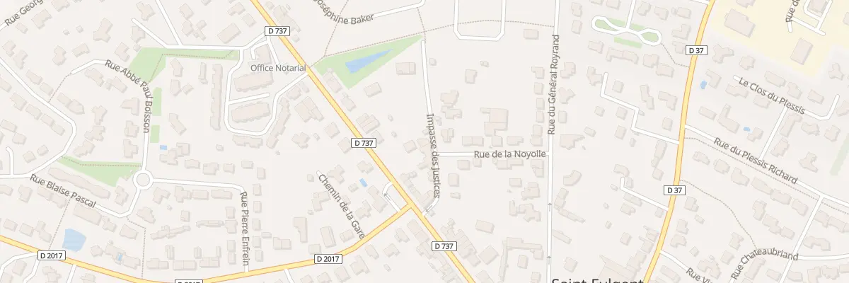 Plan du 13 Av de Bretagne à Saint-Fulgent