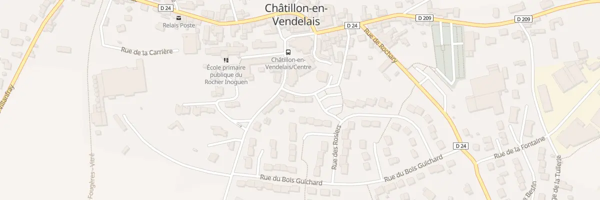 Plan du 5385 Rle de Besnard à Châtillon-en-Vendelais