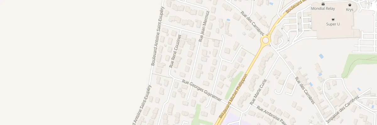 Plan du 3 Rue jean mermoz à Luçon