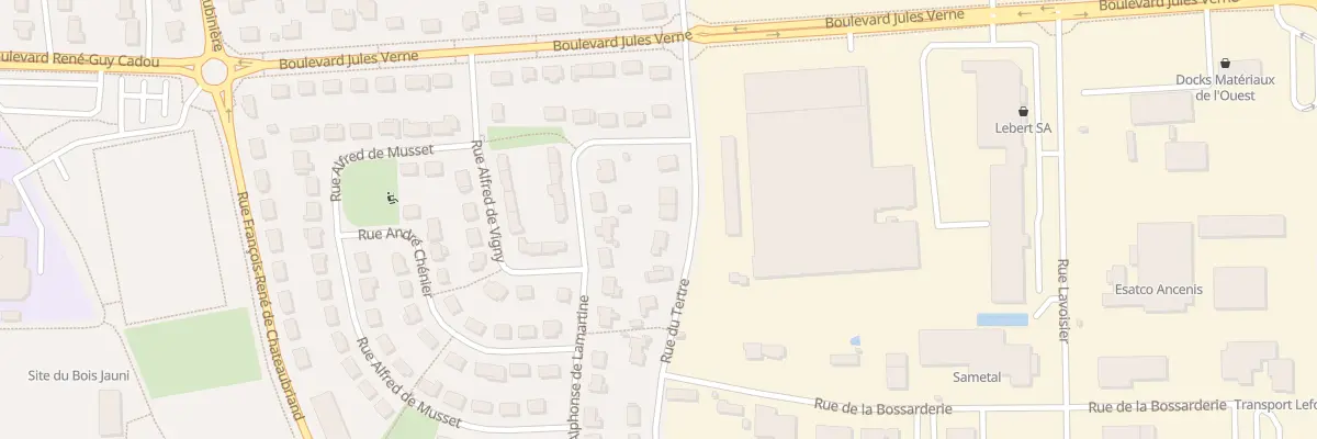 Plan du 863 Rue du Tertre à Ancenis-Saint-Géréon