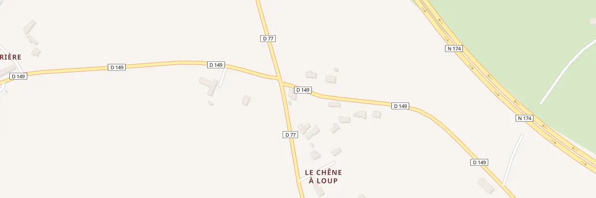 Plan du 7 Le Chene a Loup à Thèreval