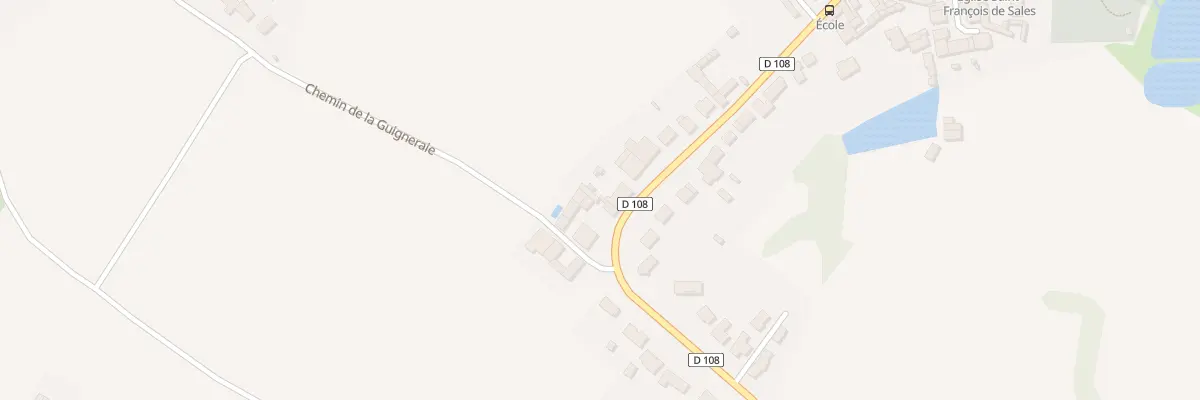 Plan du 24 Rue du vignoble à La Regrippière
