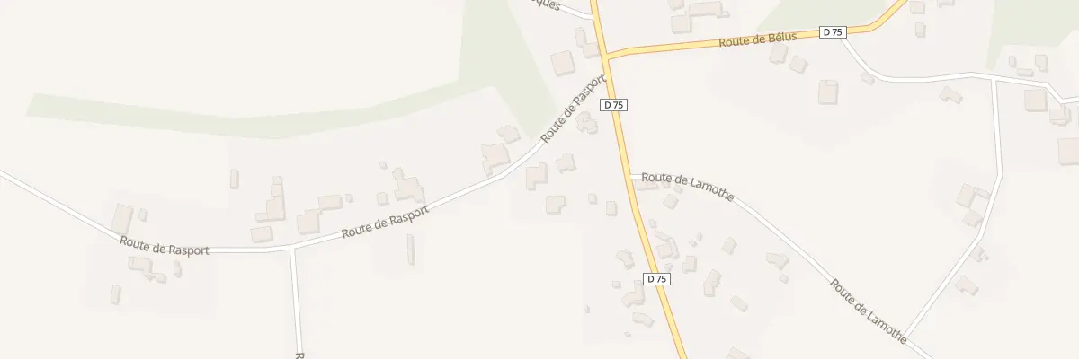 Plan du 111 Rte de Rasport à Saint-Étienne-d’Orthe