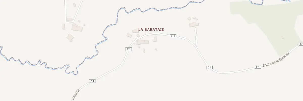 Plan du 18 La Baratais à Monthault