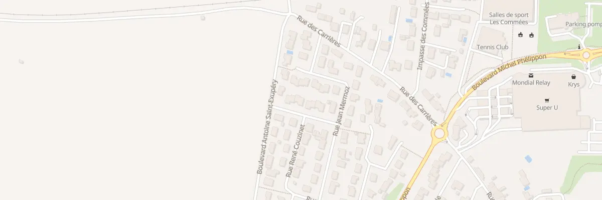 Plan du 6 Rue clément ader à Luçon