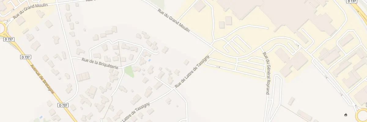 Plan du 26 Rue de Lattre de Tassigny à Saint-Fulgent