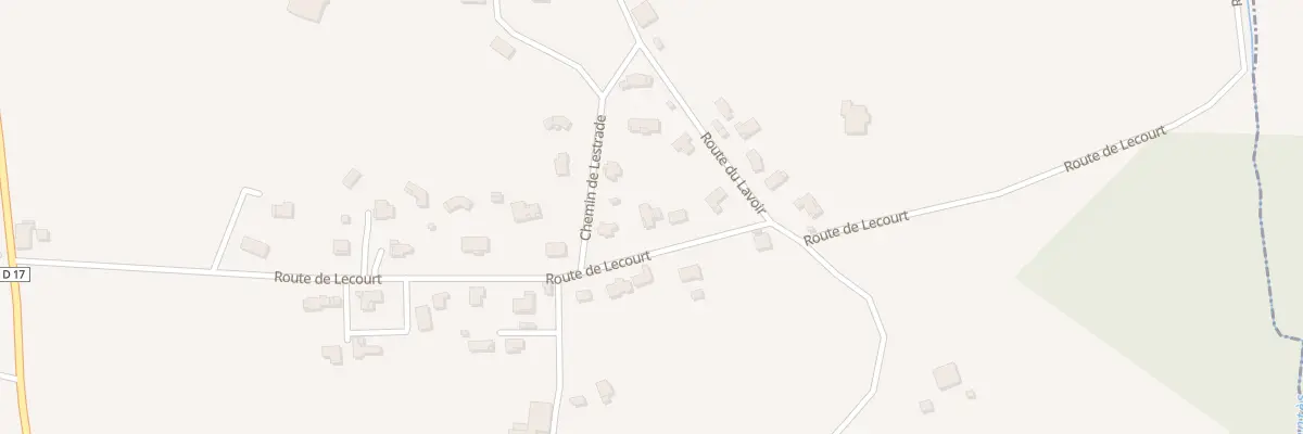 Plan du 524 Rte de Lecourt à Orist