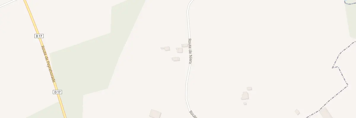 Plan du 274 Rte de Nierx à Orist