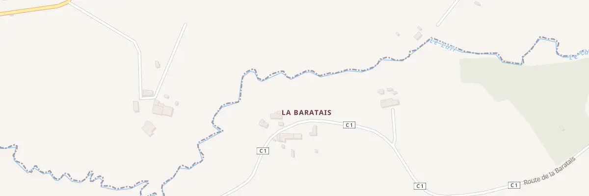 Plan du 27 La Baratais à Monthault