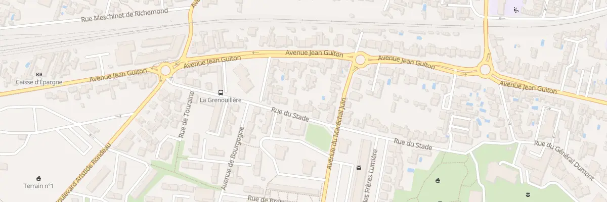 Plan du 58B Rue du Stade à La Rochelle