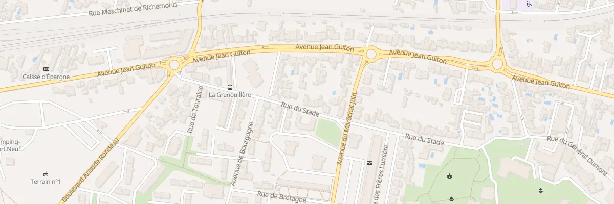 Plan du 60 Rue du Stade à La Rochelle