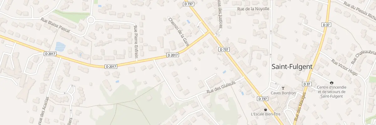 Plan du 6 Rue paul chauvin à Saint-Fulgent