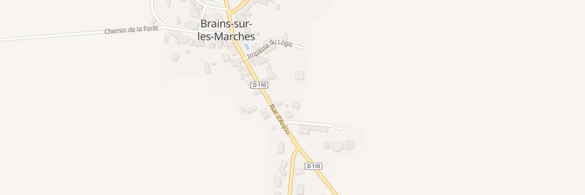 Plan du 18 Rue d’Anjou à Brains-sur-les-Marches