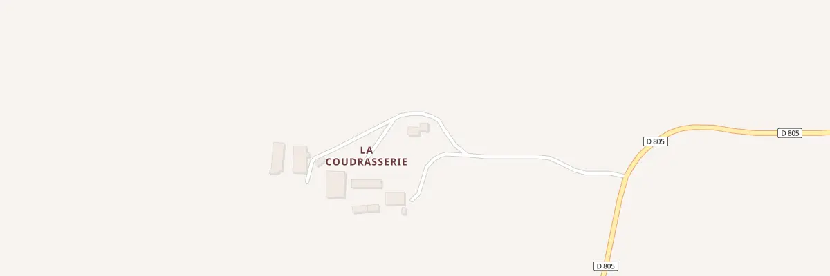 Plan du 25 La Coudrasserie à Availles-sur-Seiche