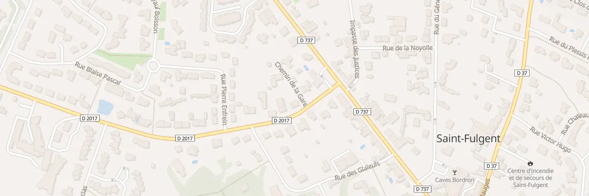 Plan du 3 Rue paul chauvin à Saint-Fulgent