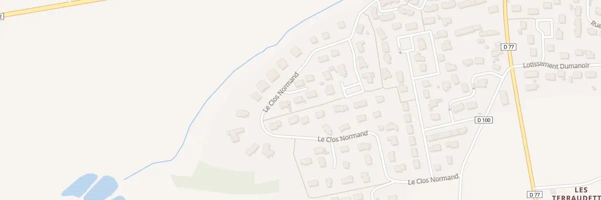 Plan du 23 Le Clos Normand à Saint-Gilles