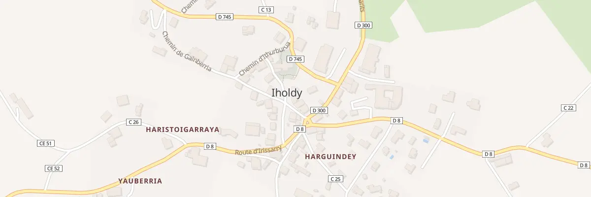 Plan du 86 Pl du Fronton à Iholdy