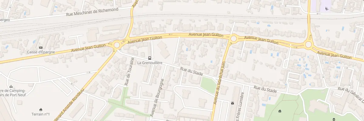 Plan du 68 Rue du Stade à La Rochelle