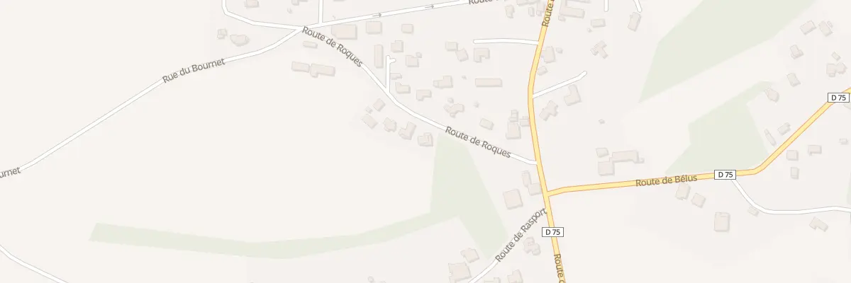 Plan du 187 Rte de Roques à Saint-Étienne-d’Orthe