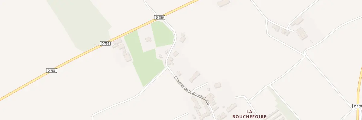 Plan du 5398 La Bouchefoire à La Regrippière