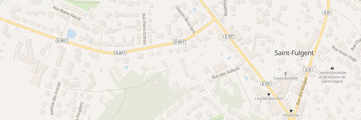 Plan du 9 Rue des glaïeuls à Saint-Fulgent