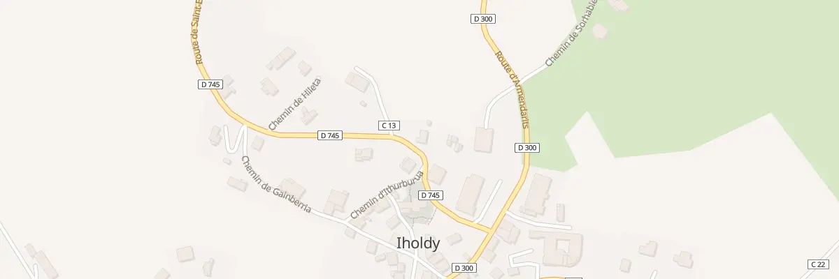 Plan du 5033 Hiribildia à Iholdy