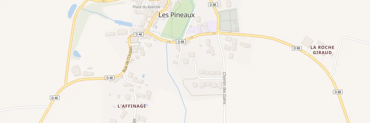 Plan du 15 Imp des Fougères aux Pineaux